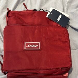 The Foldie Red Backpack